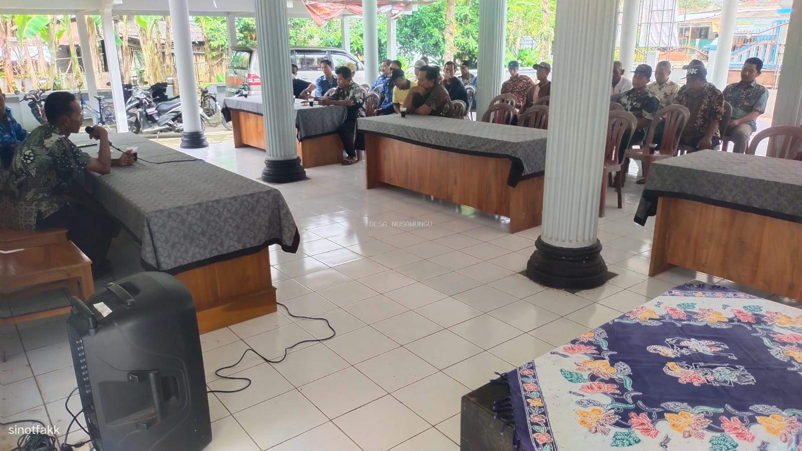 Musyawarah Rehabilitasi Klep Tanggul Kali Gatel