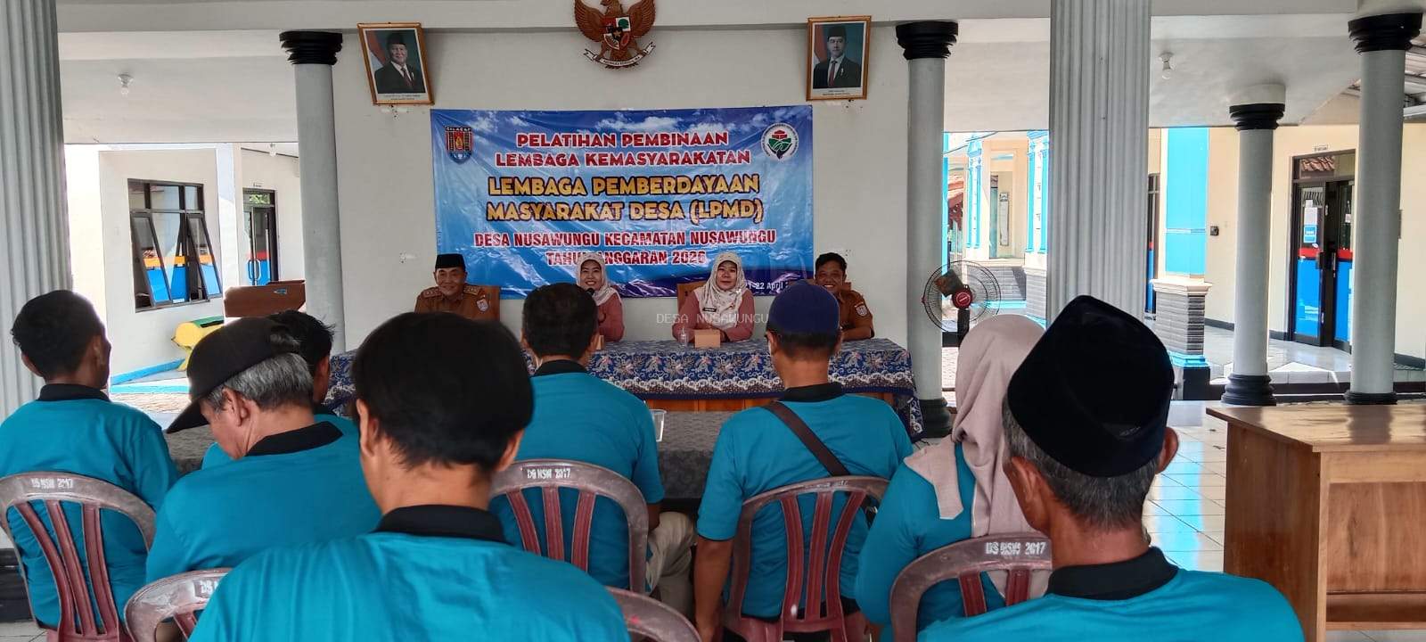 Pelatihan Pembinaan Lembaga Masyarakat LPMD Desa Nusawungu Tahun 2026