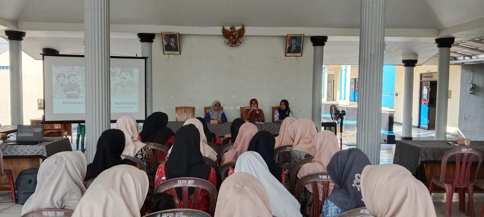 Kegiatan Musyawarah Masyrakat Desa I (MMDI) Desa Nusawungu