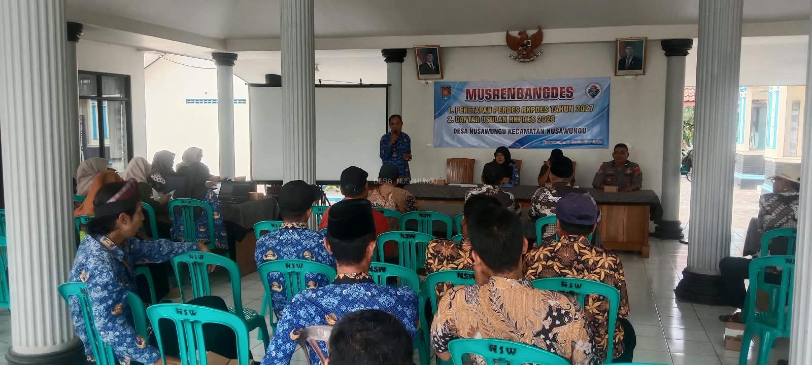 Musrenbangdes Penetapan Perdes RKPDes Tahun 2027 dan Daftar Usulan RKPDes Tahun 2028